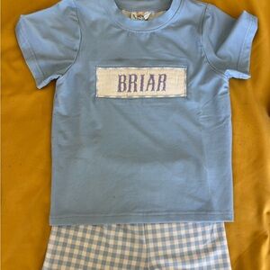 Busy Bees Smocks Briar Short Set